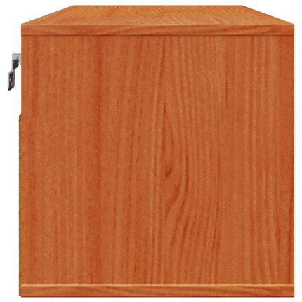 Vægskab Vægmonteret 2 stk. Voks brun 80 x 30 x 30 cm