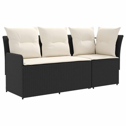 2 stk. Have Armstøtte Sofa med Hjørnesofa PE Rattan