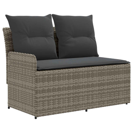 2 stk. Have Armstøtte Sofa med Hjørnesofa PE Rattan