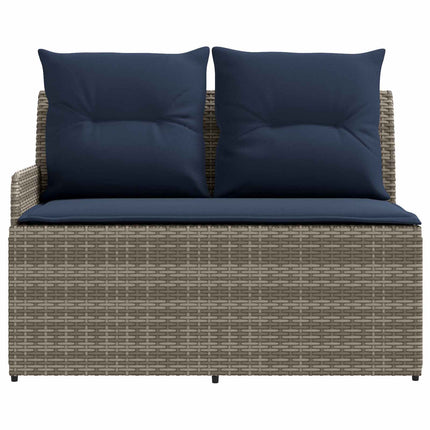 2 stk. Have Armstøtte Sofa med Hjørnesofa PE Rattan