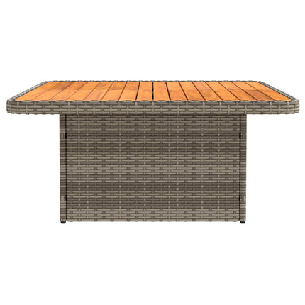 Havearmstøtte sofa med løftbart bord 2 Stk Grå og Marineblå