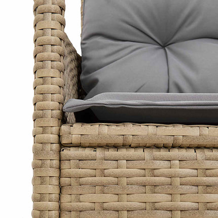 Havesofa Sæt 2 stk. polyrattan