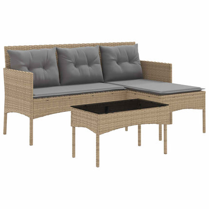 Havesofa Sæt 2 stk. polyrattan