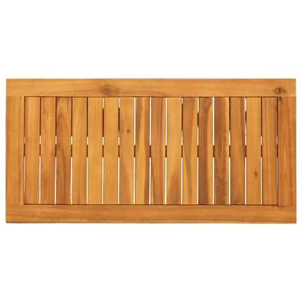 Have møbel sæt 4 pcs Sort og turkis polyrattan