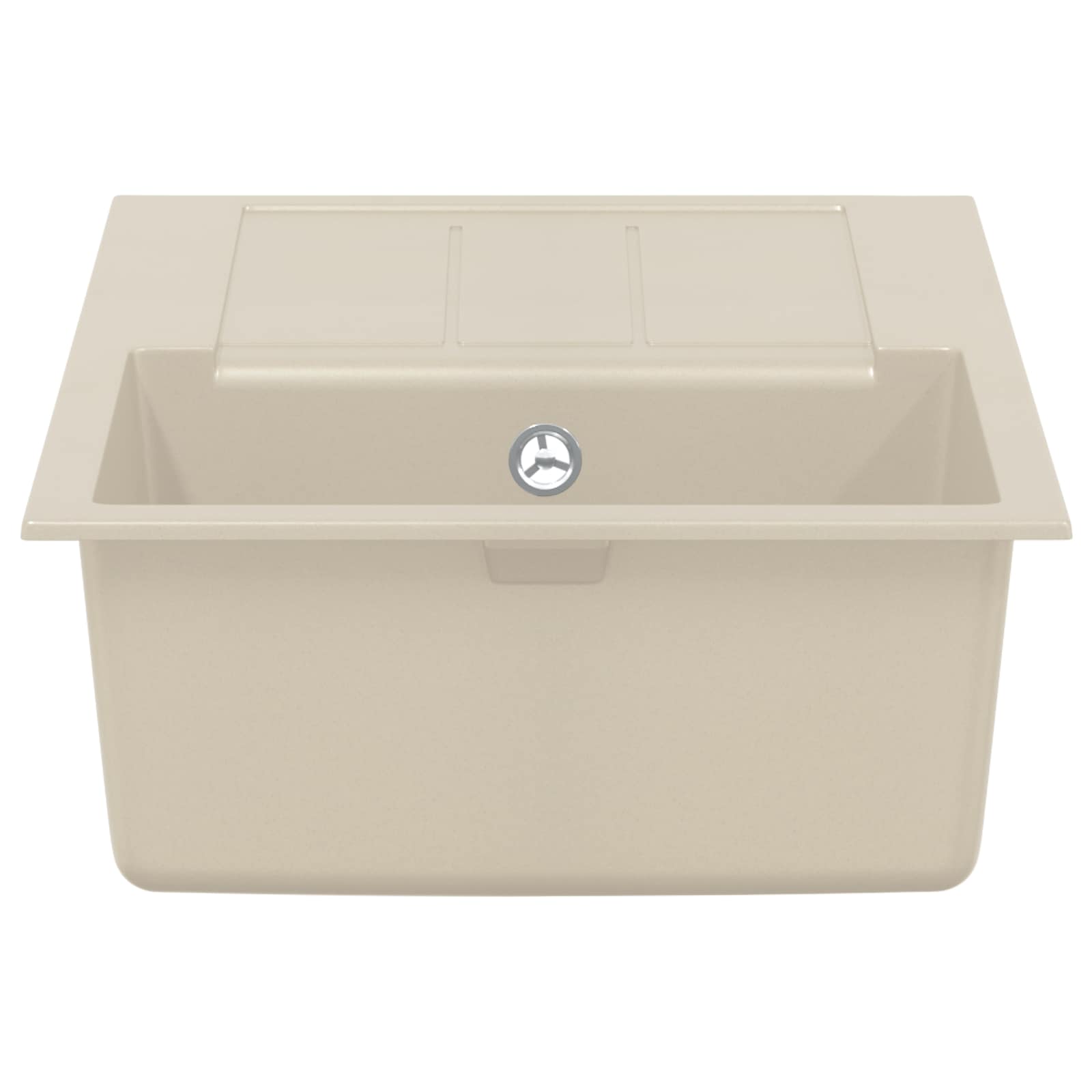 Vask Beige 780 x 500 mm 80% Kvarts og 20% Resin
