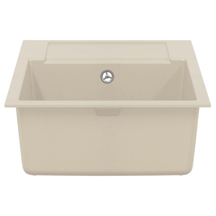 Vask Beige 780 x 500 mm 80% Kvarts og 20% Resin