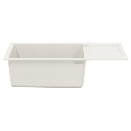 Vask Hvid 780 x 500 mm 80% Kvarts og 20% Resin