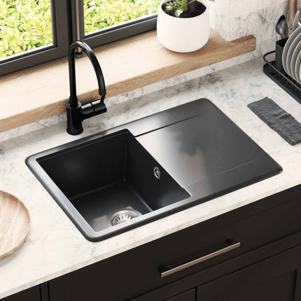 Vask Sort 670 x 460 mm Granit