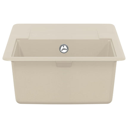 Vask 80% Kvarts og 20% Resin 670 x 460 mm Beige