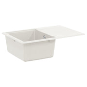 Vask Hvid 670 x 460 mm 80% Kvarts og 20% Resin