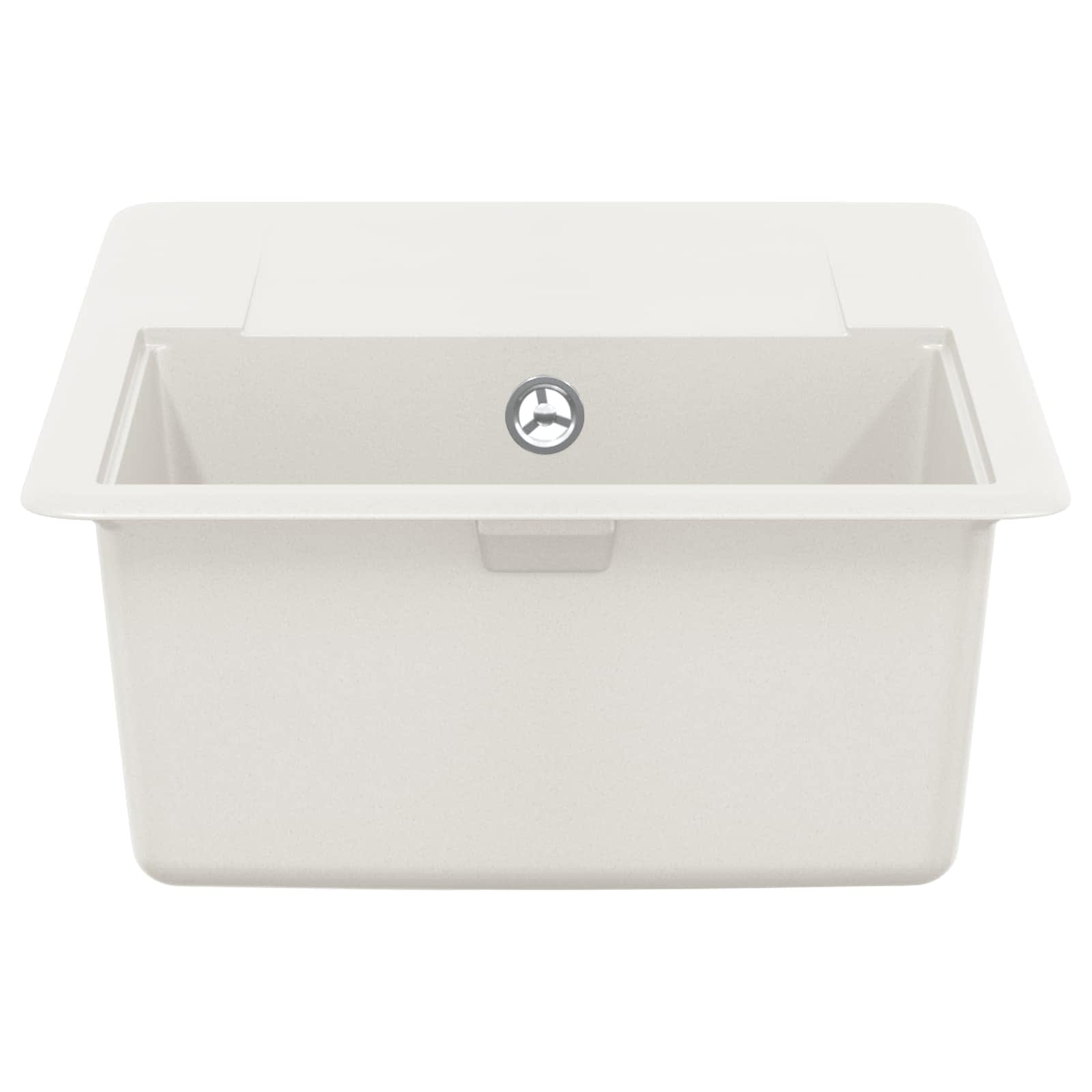 Vask Hvid 670 x 460 mm 80% Kvarts og 20% Resin