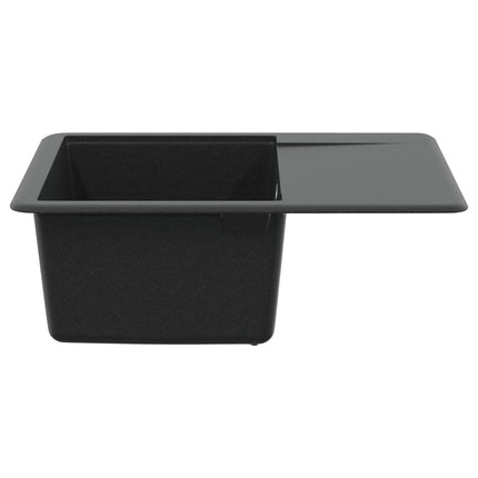 Vask Sort 560 x 460 mm 80% Kvarts og 20% Resin