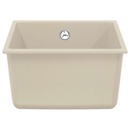 Vask 80% Kvarts og 20% Resin 370 x 460 mm Beige