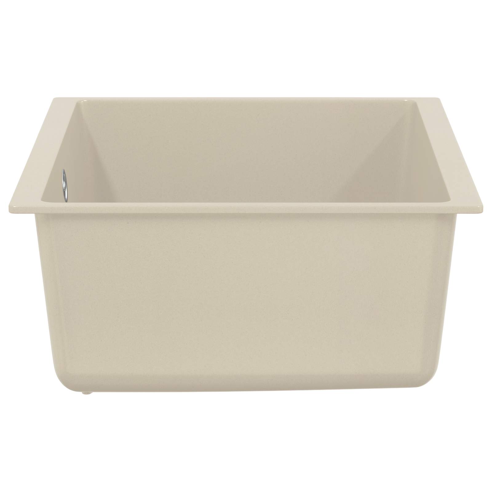 Vask Beige 530 x 460 mm 80% Kvarts og 20% Resin