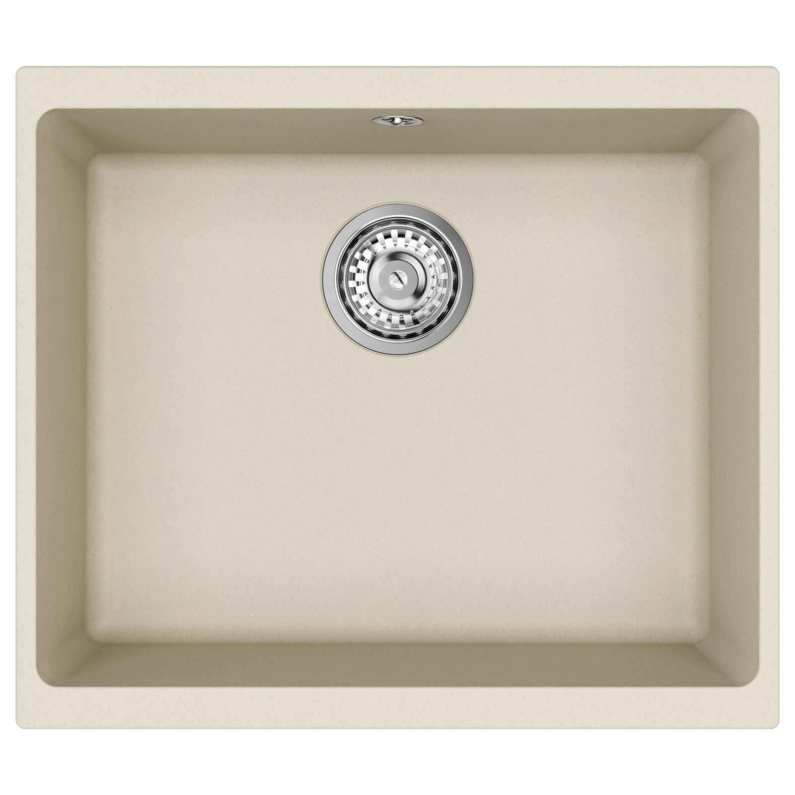 Vask Beige 530 x 460 mm 80% Kvarts og 20% Resin