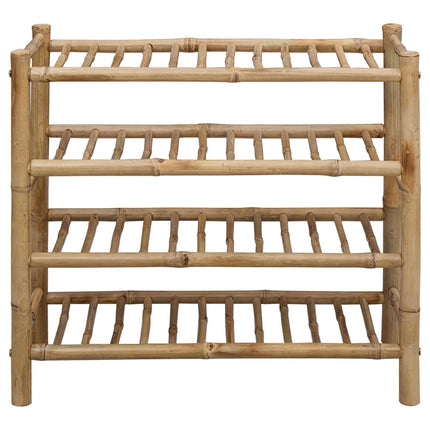 Skostativ 68 x 28 x 63 cm Bambus Naturfarvet