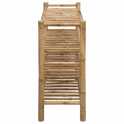 Skostativ 68 x 28 x 63 cm Bambus Naturfarvet