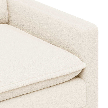 Sofa Sæt 2 stk. Cremefarvet Stof