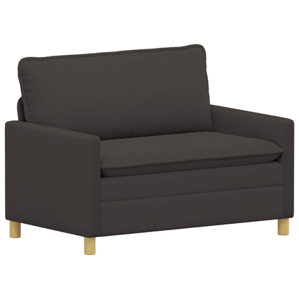 Sofa Sæt 2 stk. Mørkegrå Stof
