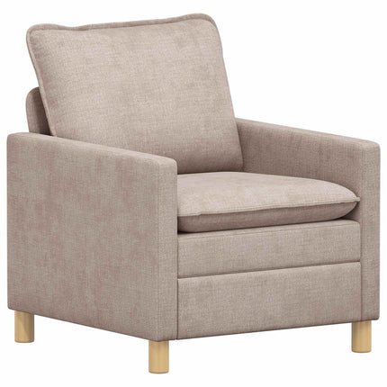 Sofa Sæt 2 pcs Beige Polyester