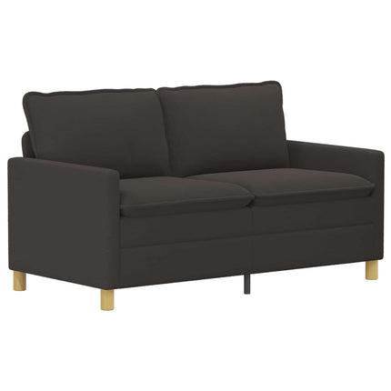 Sofa Sæt 2 stk. Mørkegrå Stof