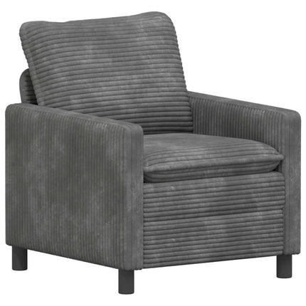 Sofa Sæt 2 pcs Lysegrå Polyester