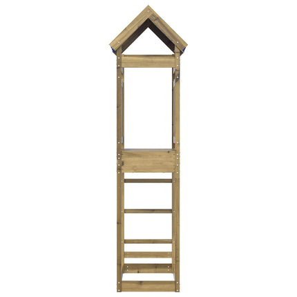 Legetårn Brun 52.5 x 85 x 239 cm Massiv imprægneret træ