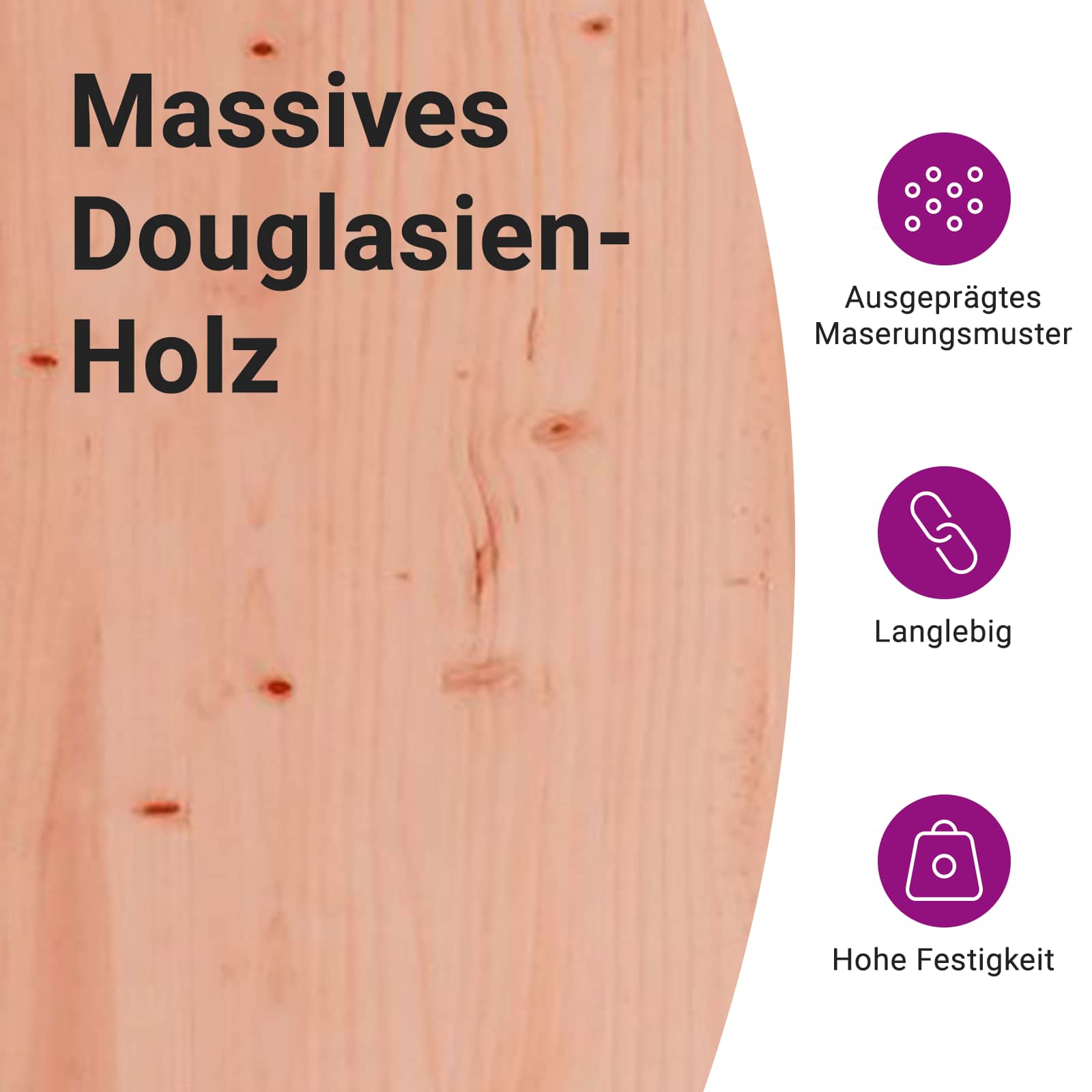 Legetårn Brun 110,5 x 52,5 x 214 cm Massiv Douglas træ