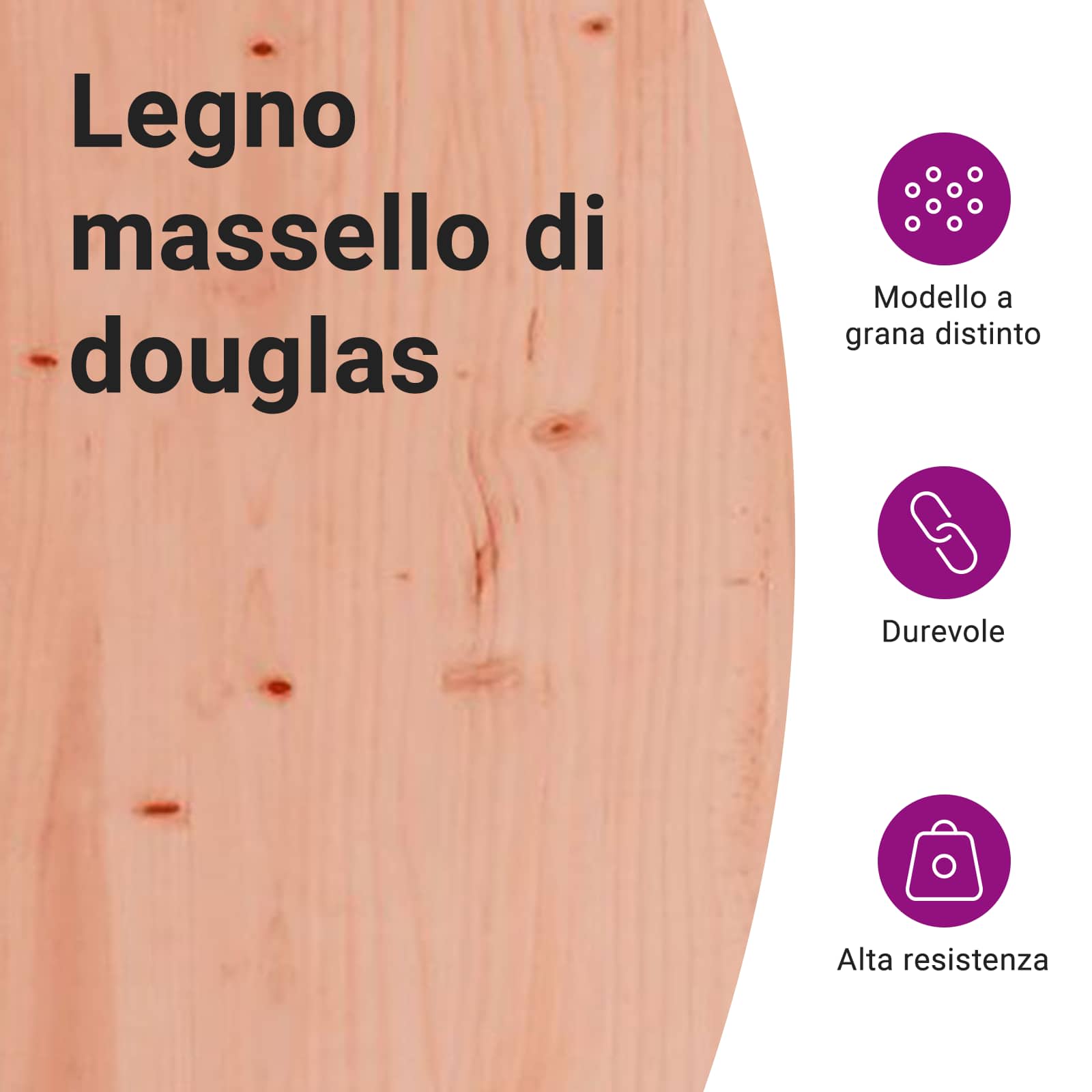 Legetårn Brun 110,5 x 52,5 x 214 cm Massiv Douglas træ