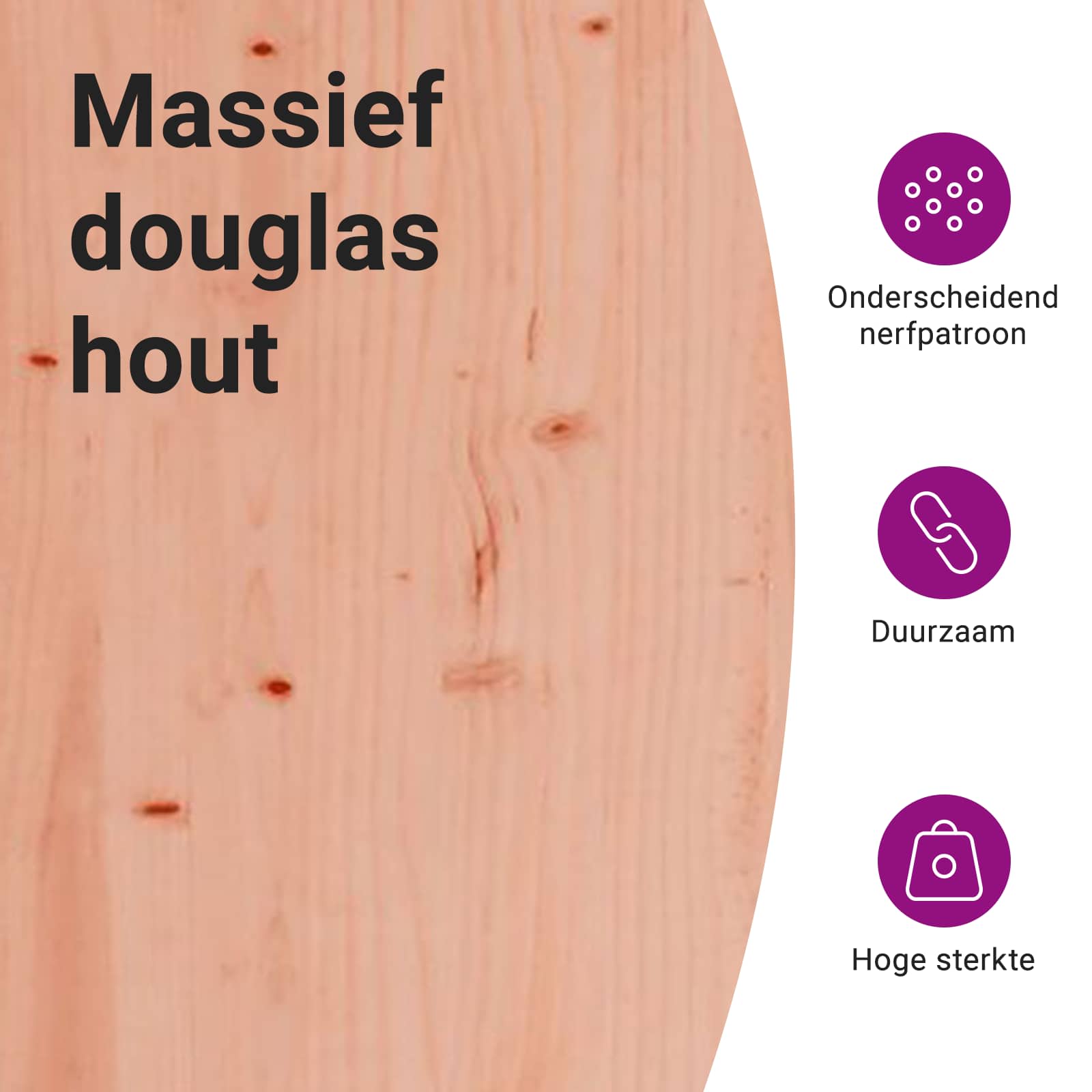 Legetårn Brun 110,5 x 52,5 x 214 cm Massiv Douglas træ