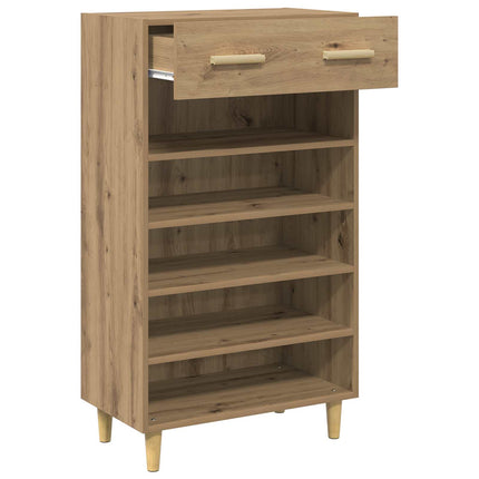 Sko skab 60 x 35 x 105 cm Konstrueret træ Artisan-eg