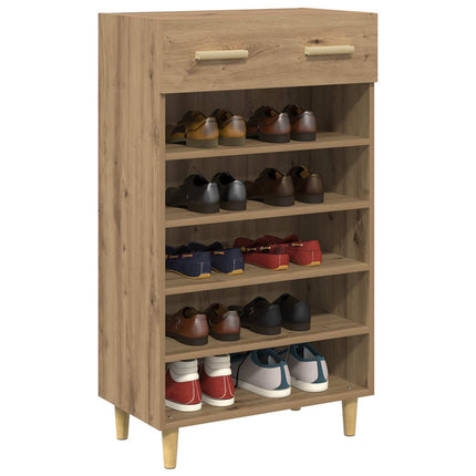 Sko skab 60 x 35 x 105 cm Konstrueret træ Artisan eg