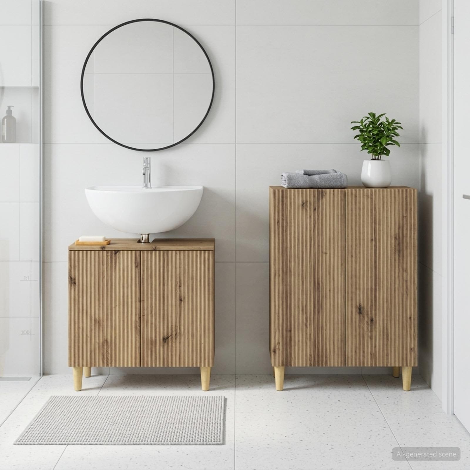 2 Deles Badevrelsesskab St ARNHEM Artisan-eg Konstrueret tr