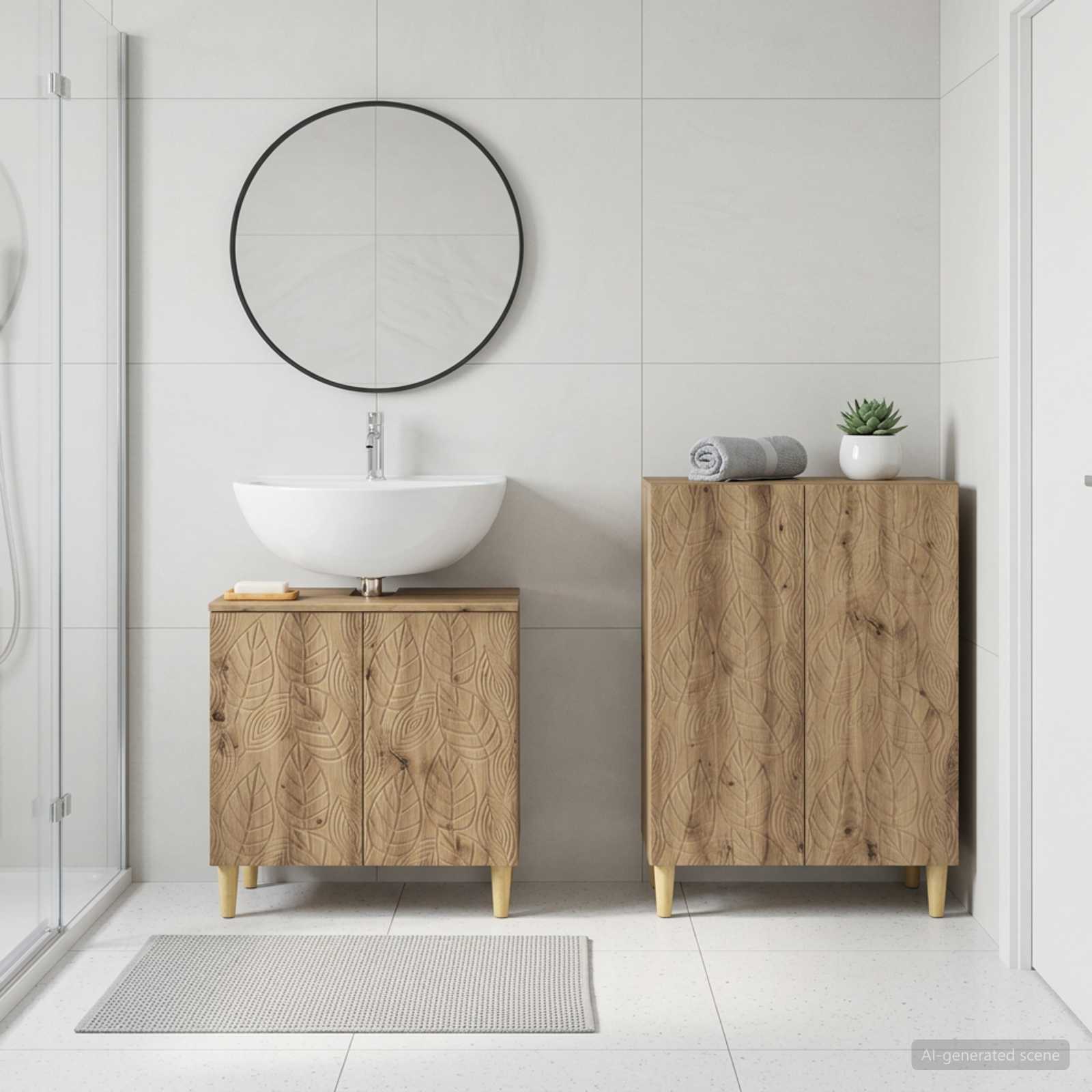 2 Deles Badevrelsesskab St DELFT Artisan-eg Konstrueret tr