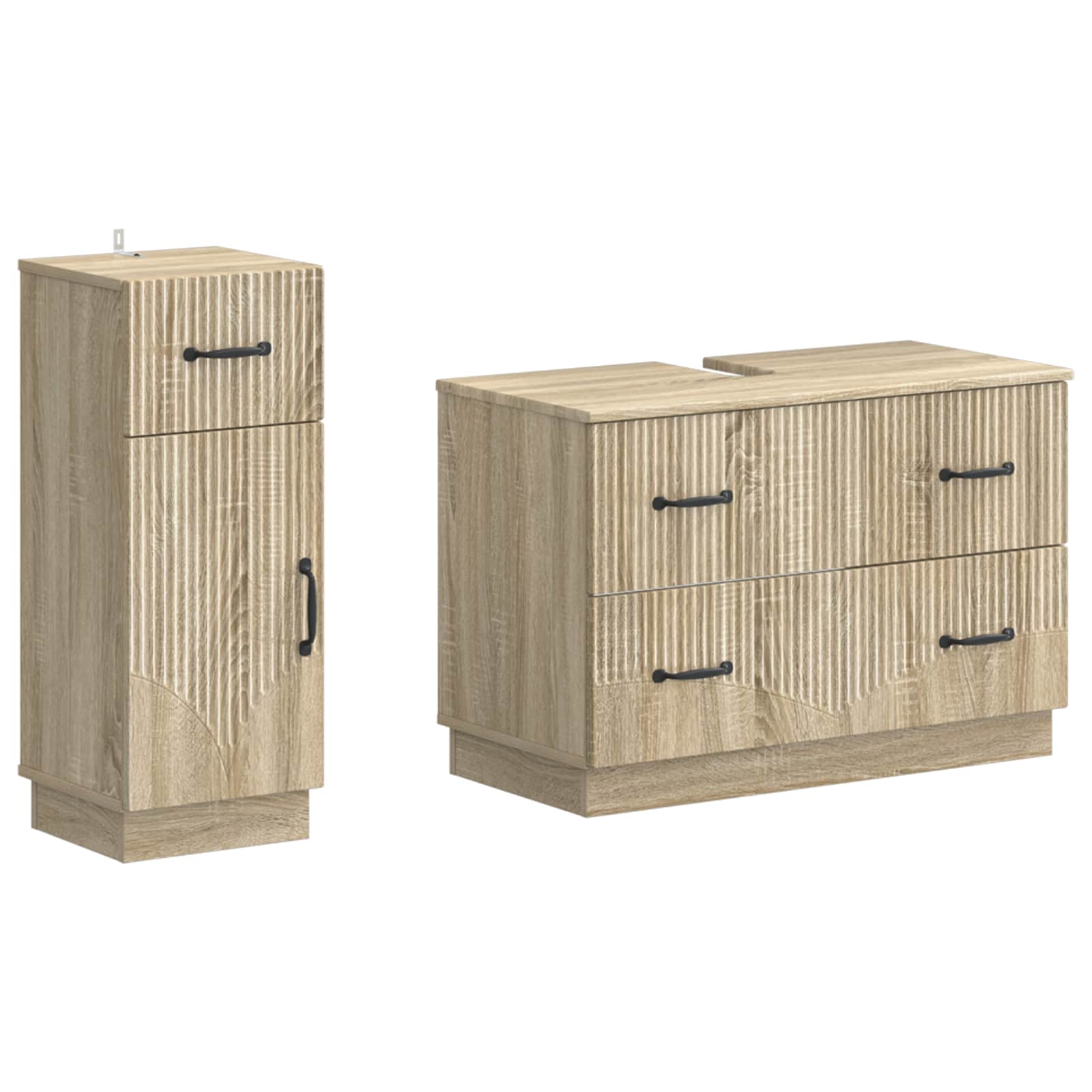 2 Deles Badevrelsesskab St HOORN Sonoma-eg Konstrueret tr
