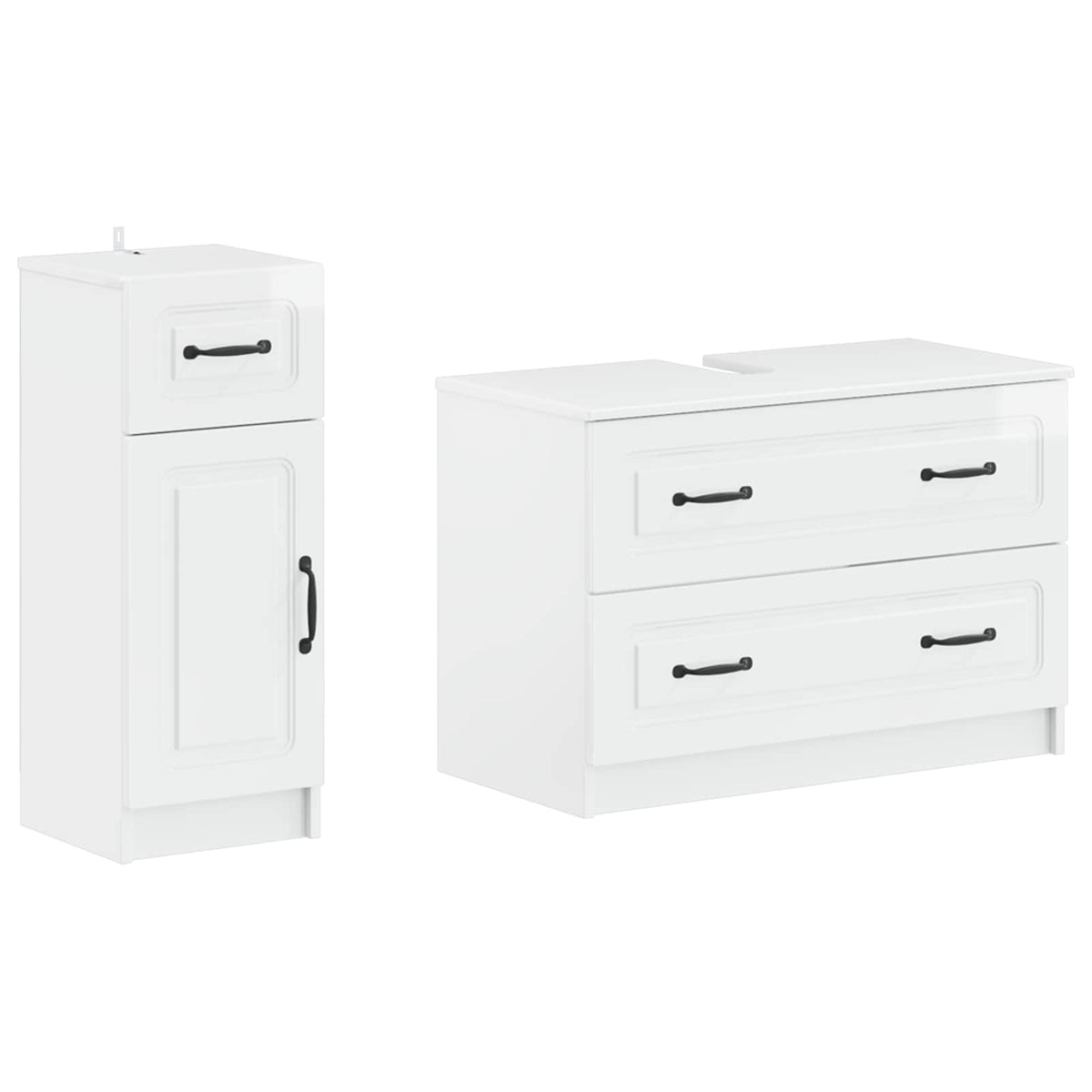 2 Deles Badevrelsesskab St UTRECHT Hvid hjglans