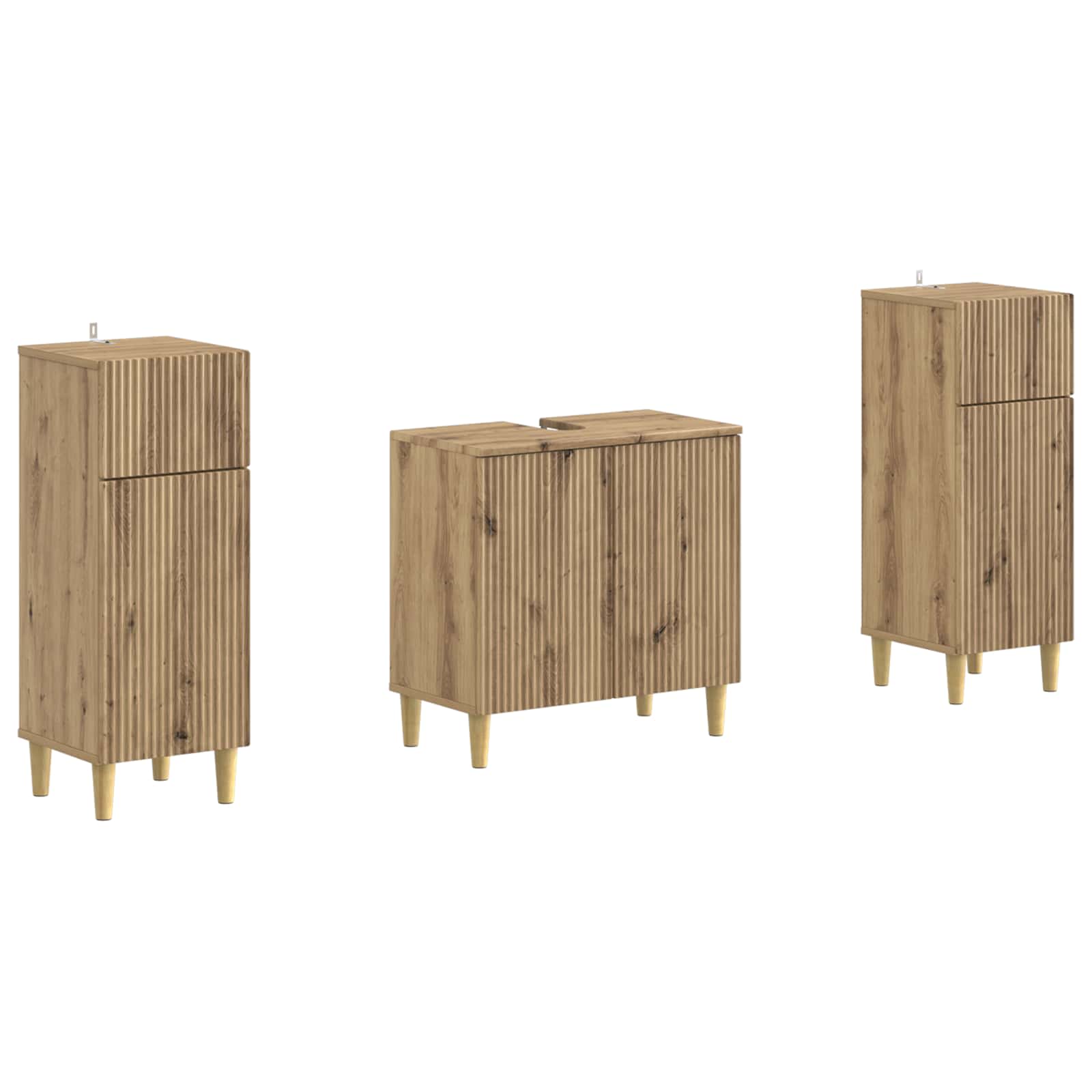 2 Deles Badevrelsesskab St ARNHEM Artisan-eg Konstrueret tr