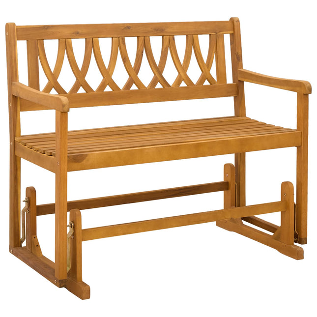 Havestol Gliderbænk Naturfarvet 110 x 59 x 97 cm