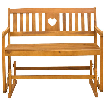 Havestol Gliderbænk Naturfarvet 110 x 59 x 97 cm