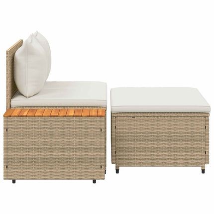 Udendørs sofagruppe 4 -Seater 4 stk. 55 x 30 x 39 cm