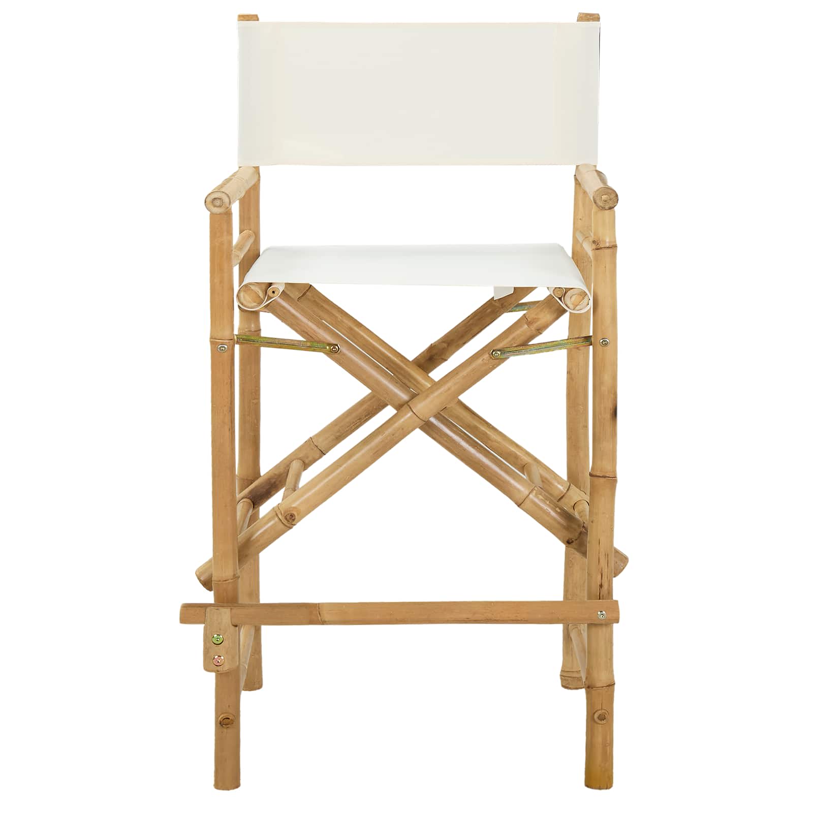 Folding Directors Stol 2 pcs Naturfarvet Bambus