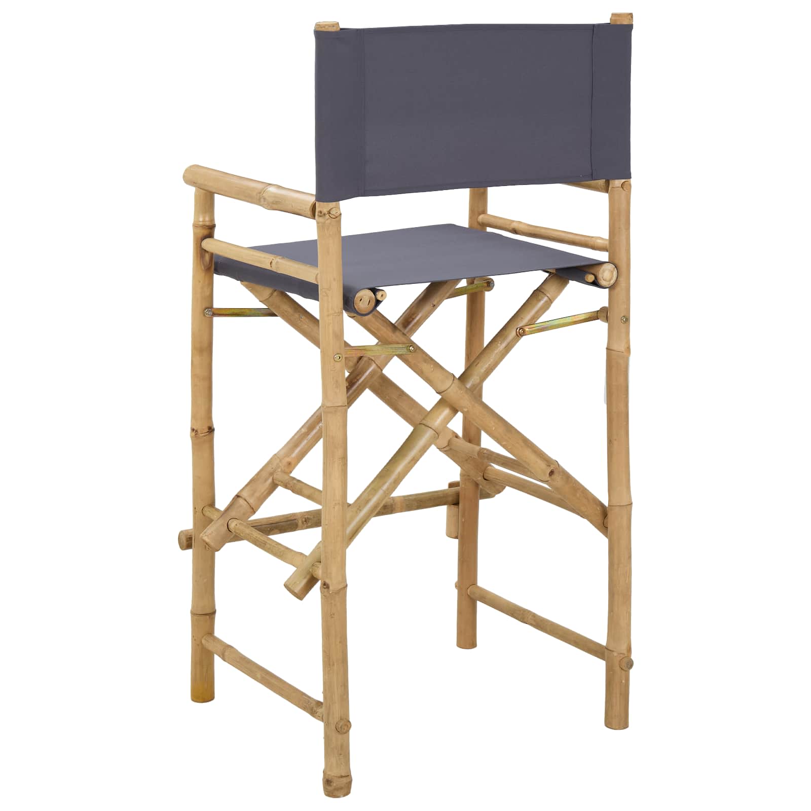 Folding Directors Stol 2 pcs Naturfarvet Bambus