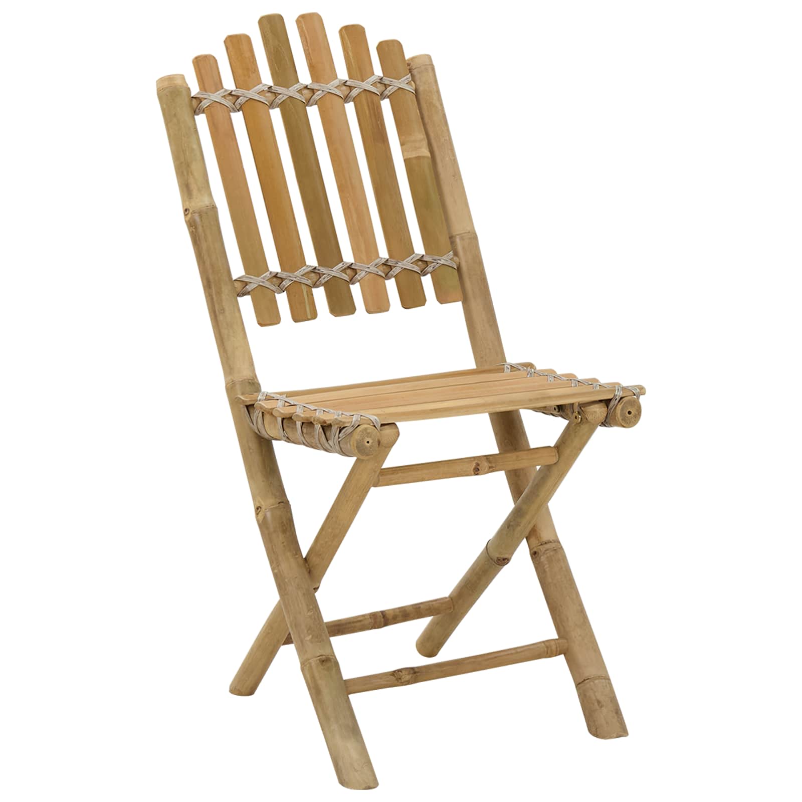 Have Stol 4 pcs Naturfarvet Bambus