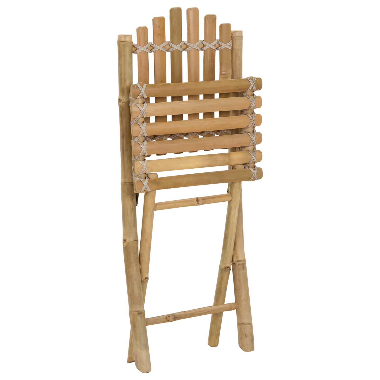 Have Stol 4 pcs Naturfarvet Bambus