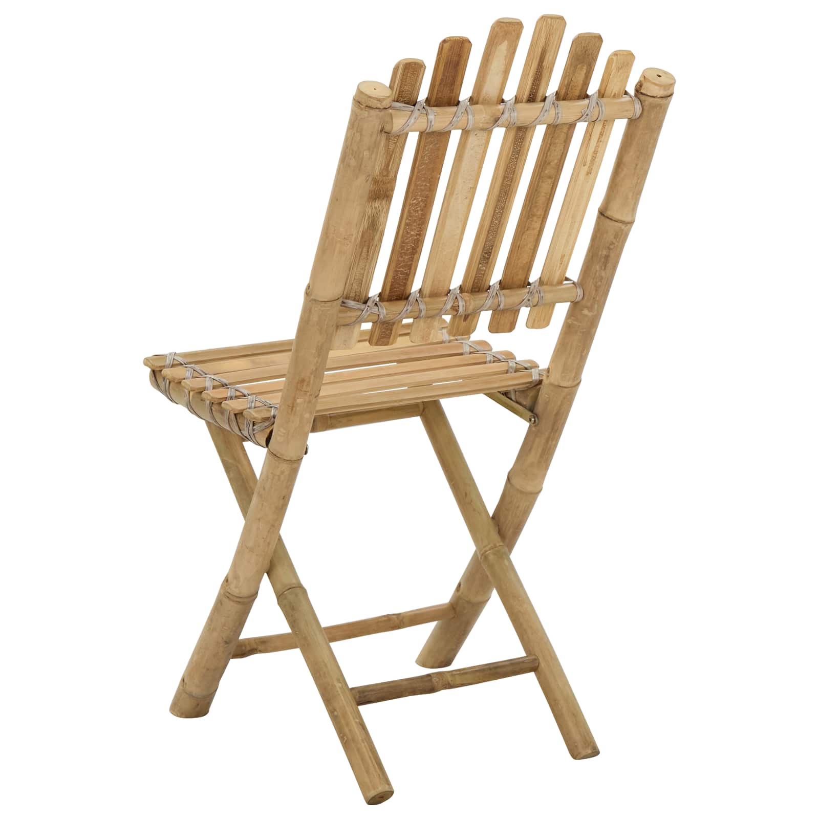 Have Stol 4 pcs Naturfarvet Bambus
