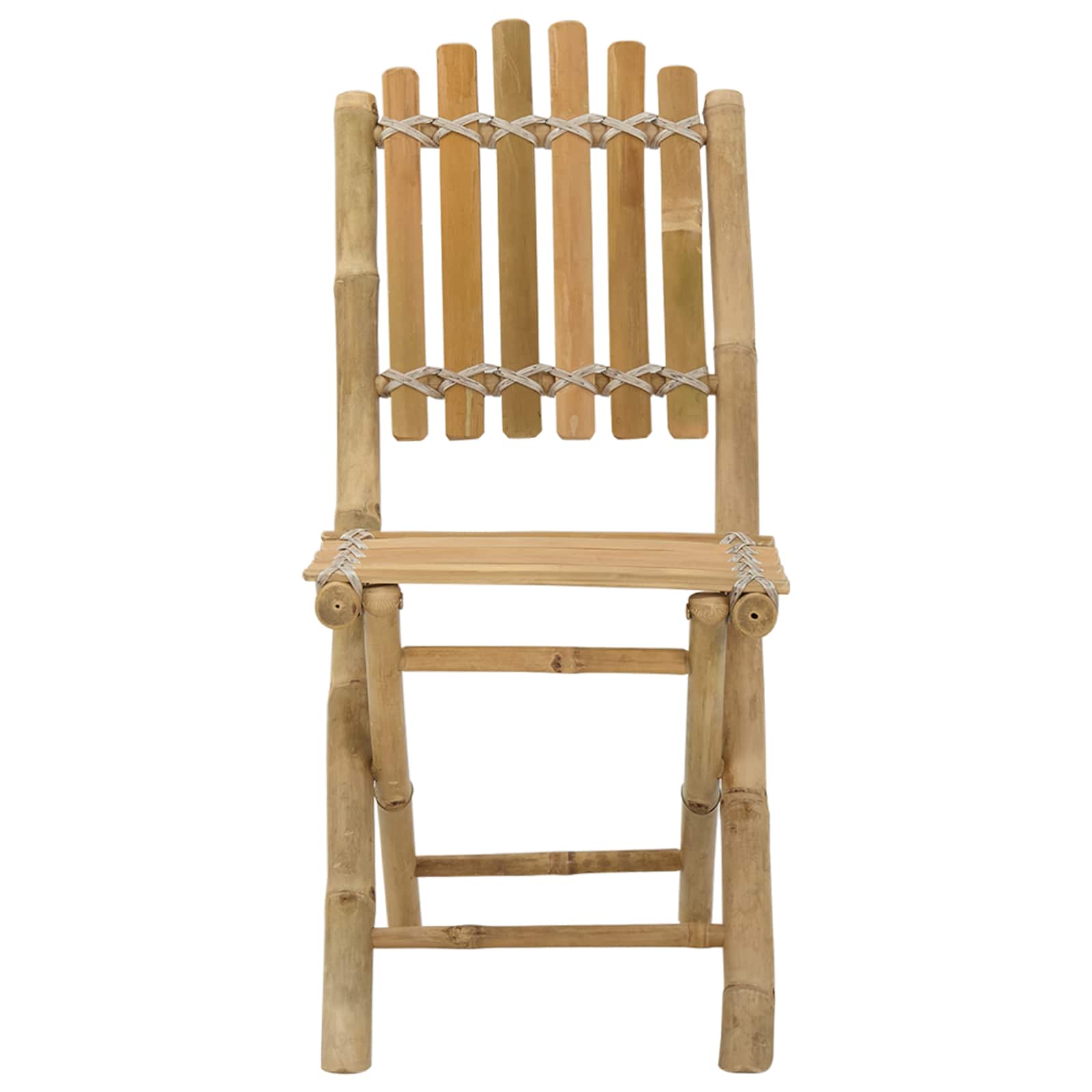 Have Stol 4 pcs Naturfarvet Bambus