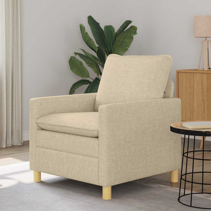 Sofa Cremefarvet 76 x 81 x 87,5 cm Stof