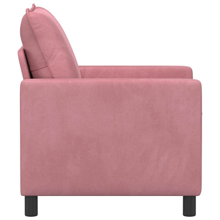 Sofa Lyserød 76 x 81 x 87,5 cm Fløjl