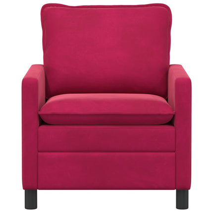 Sofa Vinrød 76 x 81 x 87,5 cm Fløjl