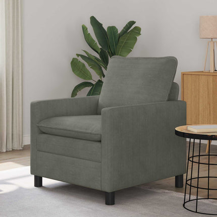 Sofa Lysegrå 76 x 81 x 87,5 cm Stof